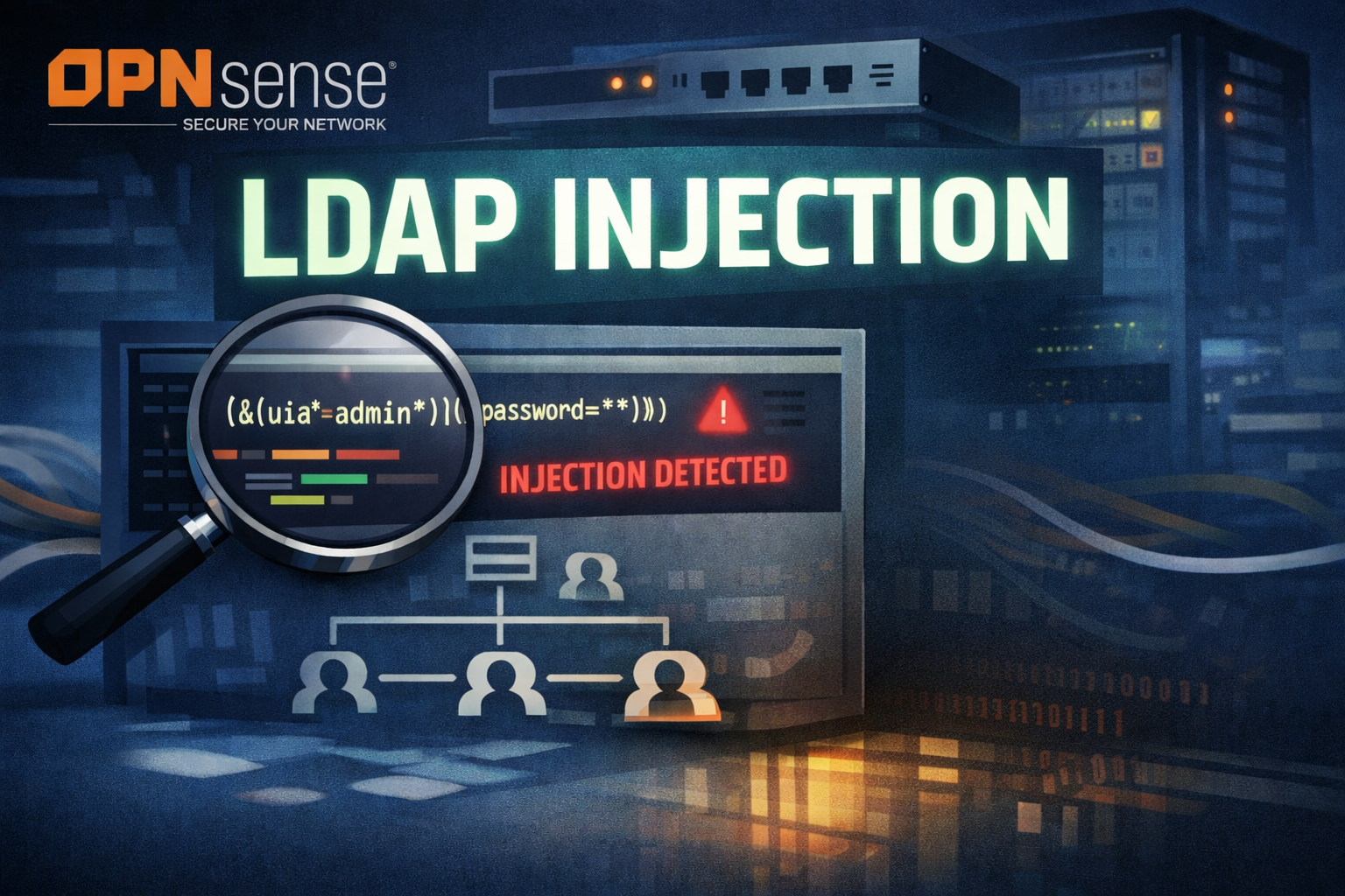 OPNsense: LDAP Injection via Unsanitized Login Username